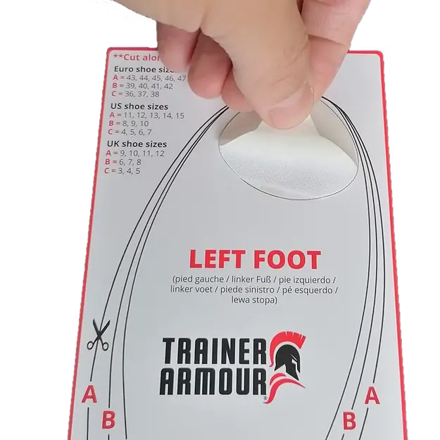 Big Toe Hole Preventer White (BTH-W)