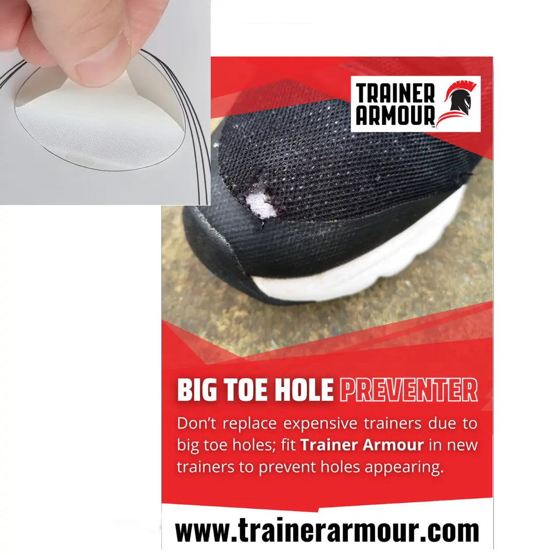 Big Toe Hole Preventer White (BTH-W)