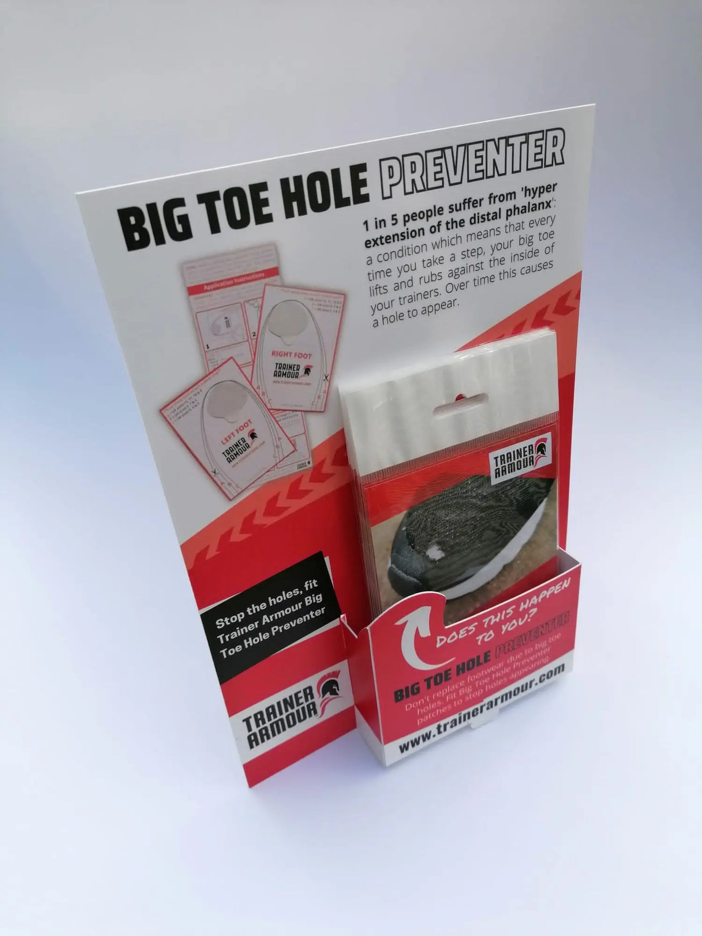 Big Toe Hole Preventer Black (BTH-B)