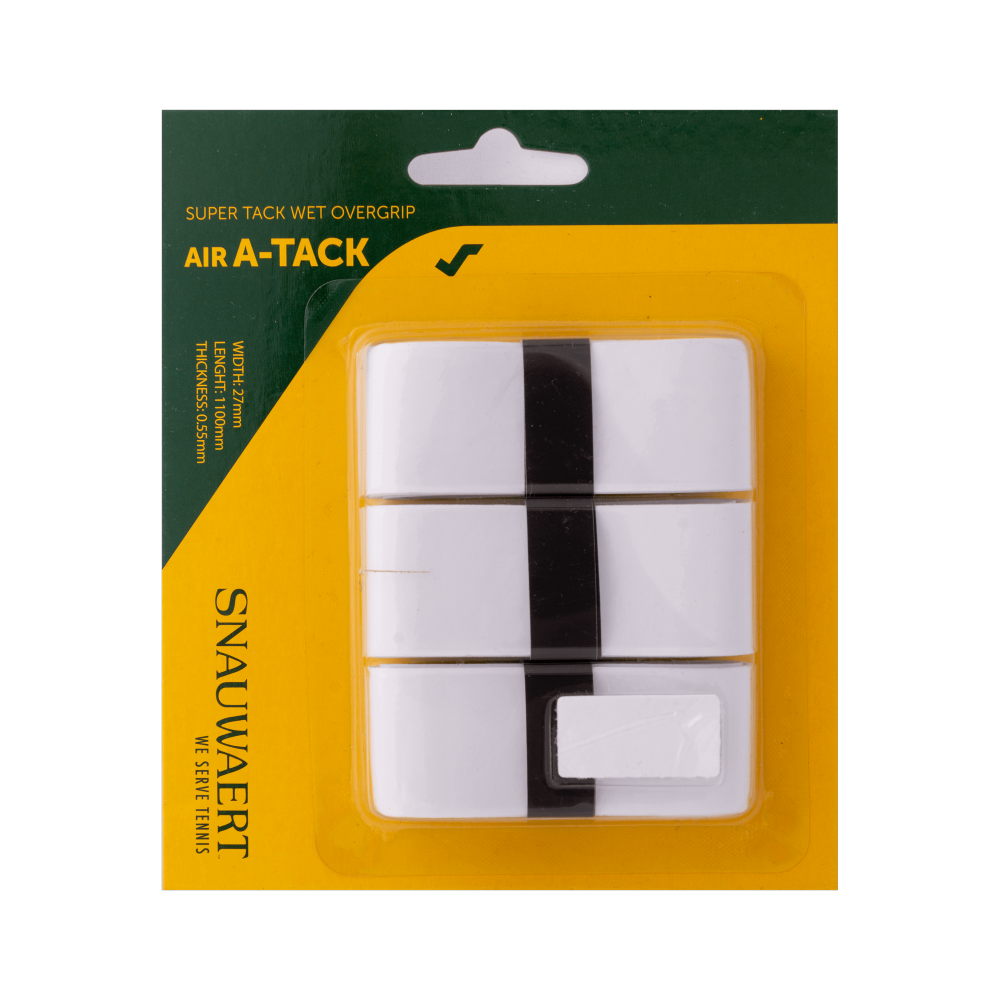 Air A-Tack White Overgrip 3pcs